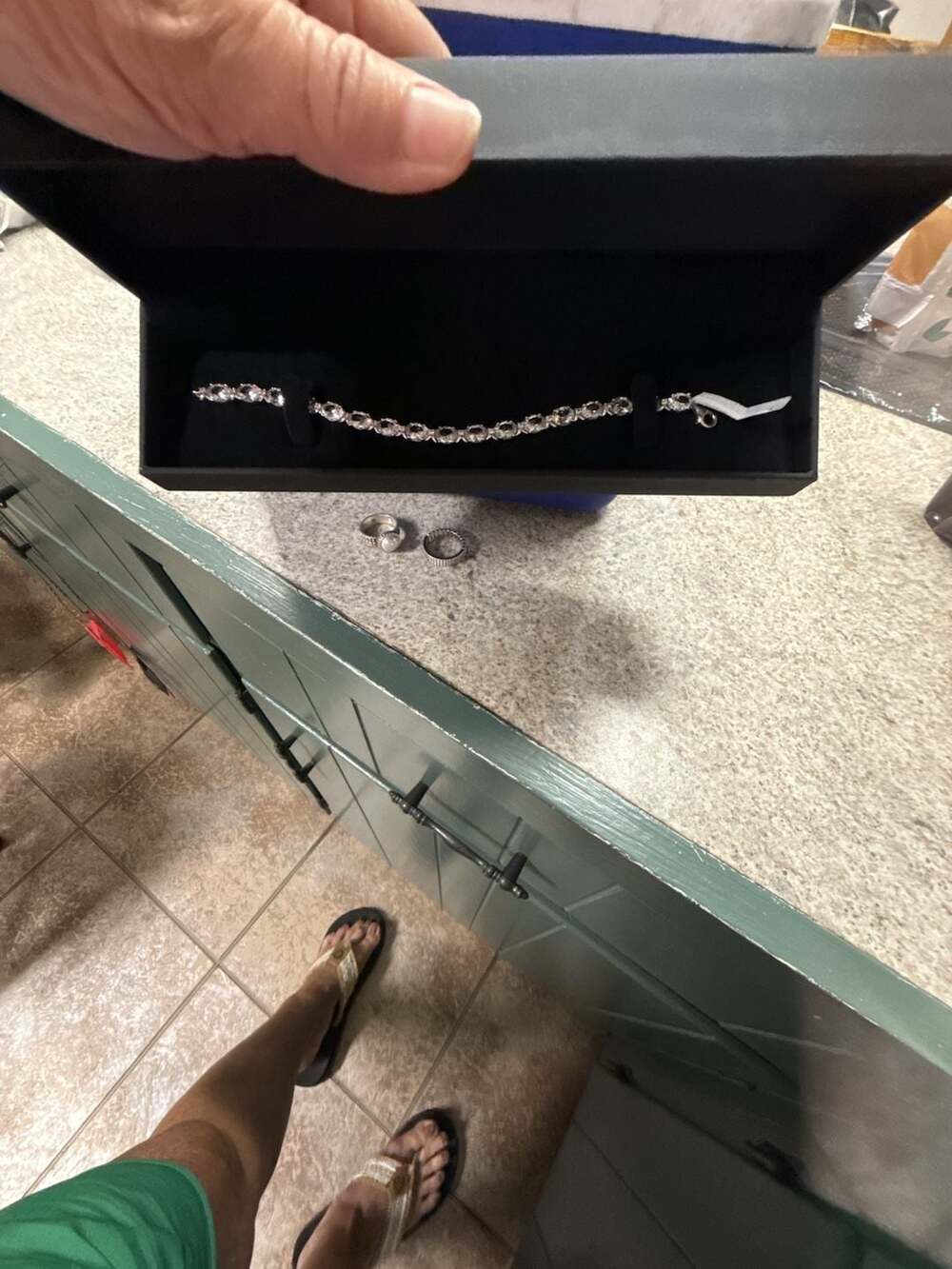 Diamond Tennis Bracelet -